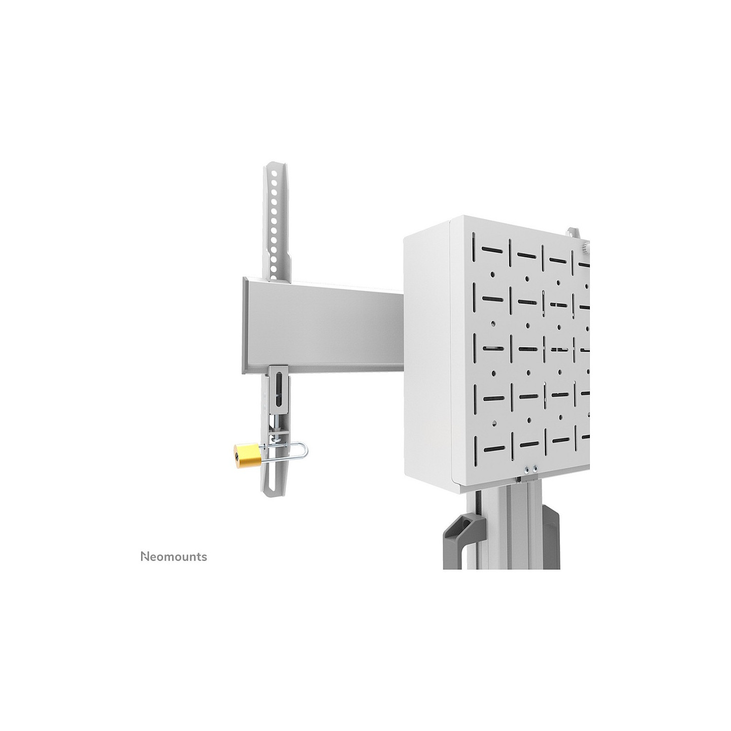 Neomounts FL50S-825WH1 mobiler Bodenständer für 37-75' Bildschirme - Weiß — Buy in Cyprus with Fast Delivery