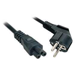 LINDY IEC-Netzkabel 320-C5 f - Schuko m 3m — Buy in Cyprus with Fast Delivery