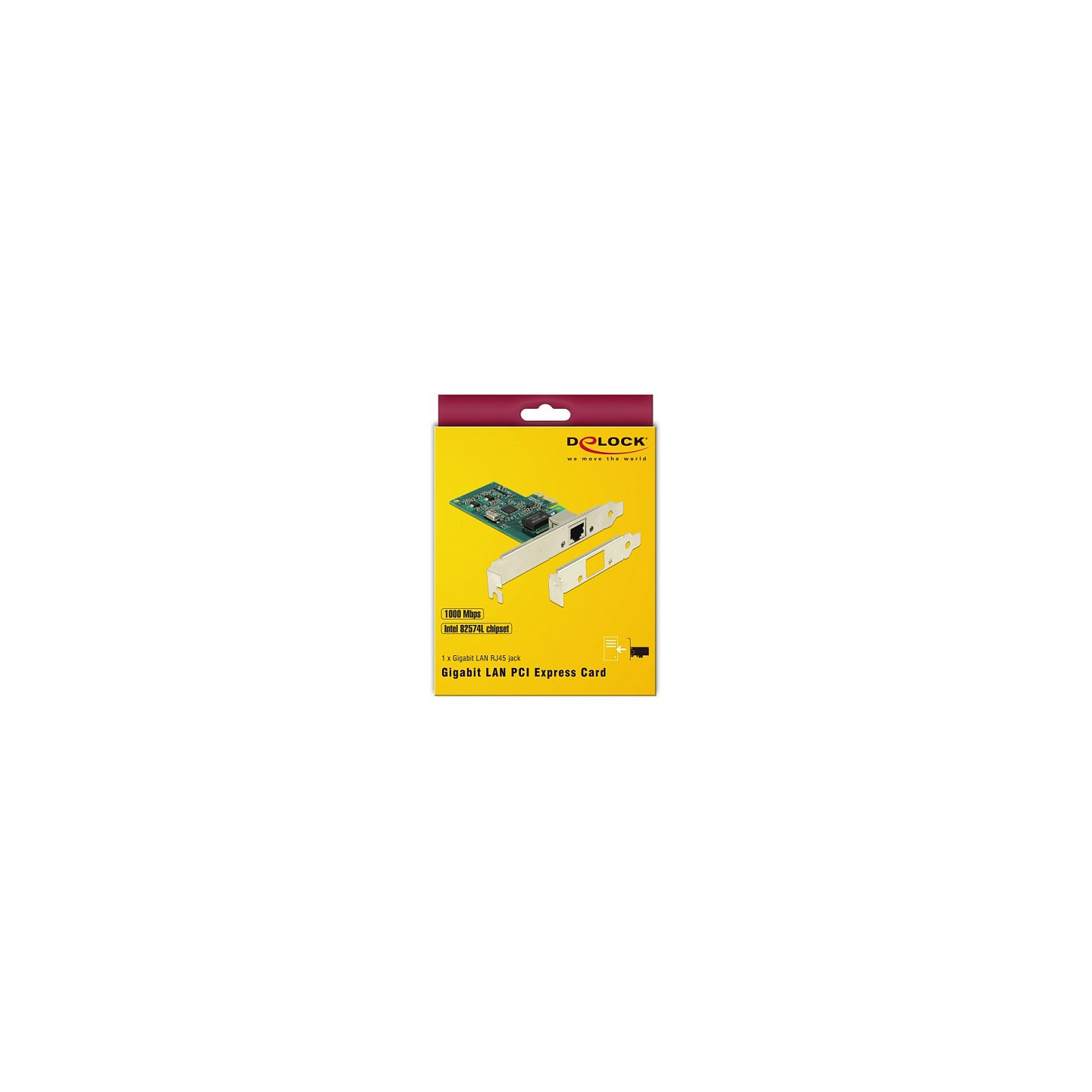 PCI Express x1 Netzwerkkarte Gigabit LAN 1 x RJ45 i82574 — Buy in Cyprus with Fast Delivery