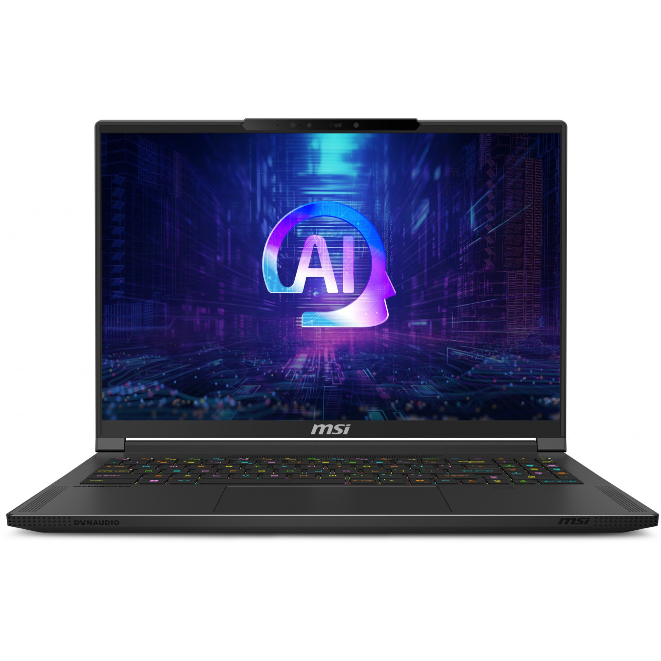 MSI Stealth A16 AI+ - A3XWHG-044 - Black, Ryzen AI 9 HX 370 2.0GHz, RTX 5070 Ti, 32GB LPDDR5X, 2TB SSD, 16" QHD+ OLED 240Hz
