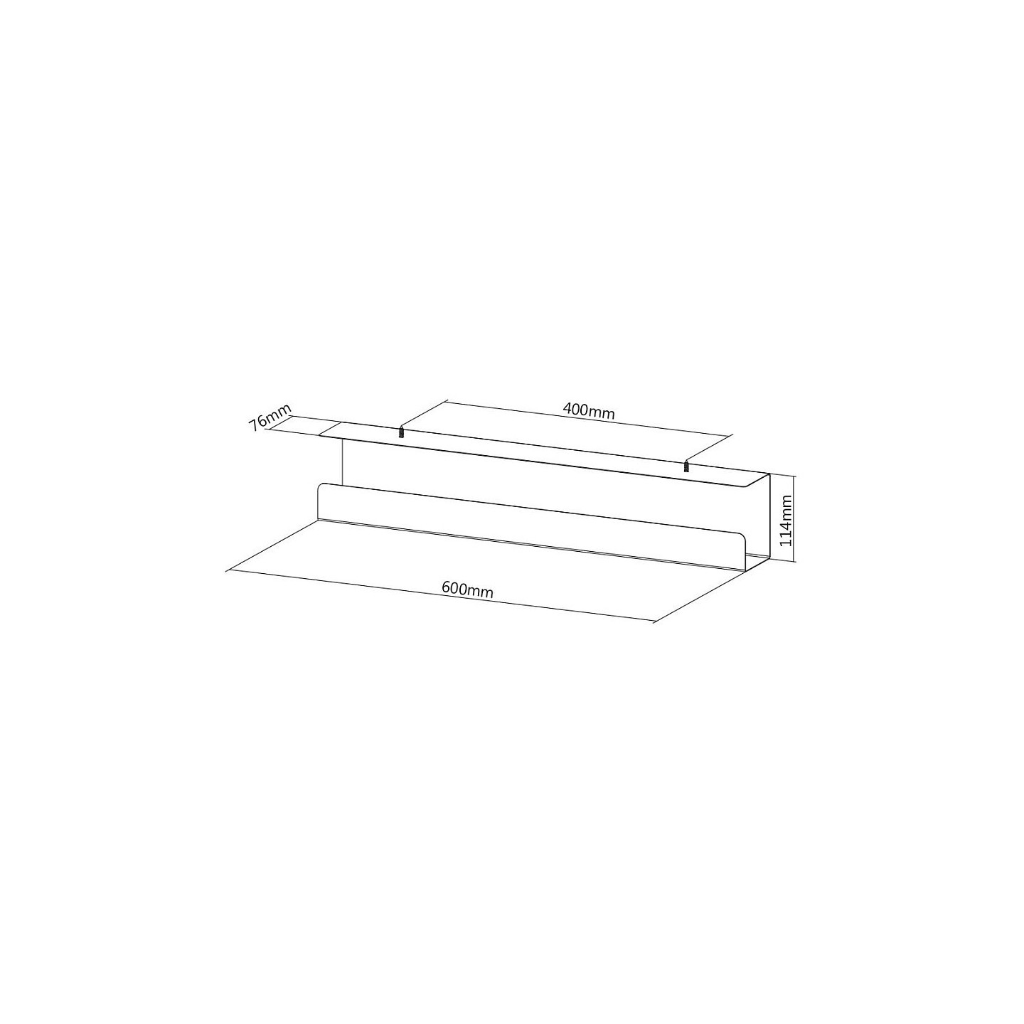 KABELKANAL UNTERTISCH.SWRZ — Buy in Cyprus with Fast Delivery