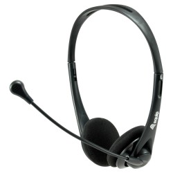 Equip Stereo-Headset Wired mit Mikro 3.5mm 1.80m schwarz — Buy in Cyprus with Fast Delivery
