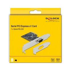 PCI Express x1 Karte zu 1 x Seriell RS-232 — Buy in Cyprus with Fast Delivery