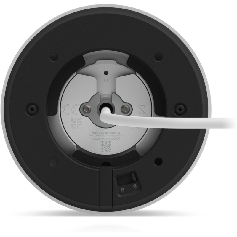 Buy Ubiquiti UniFi G6 Turret - UVC-G6-Turret-W - 4K PoE Indoor/Outdoor IP66 Whit... in Cyprus, Nicosia, Limassol, Larnaka, Pafos