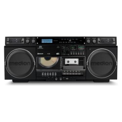Medion LIFE® P66538 Retro-Boombox schwarz — Buy in Cyprus with Fast Delivery