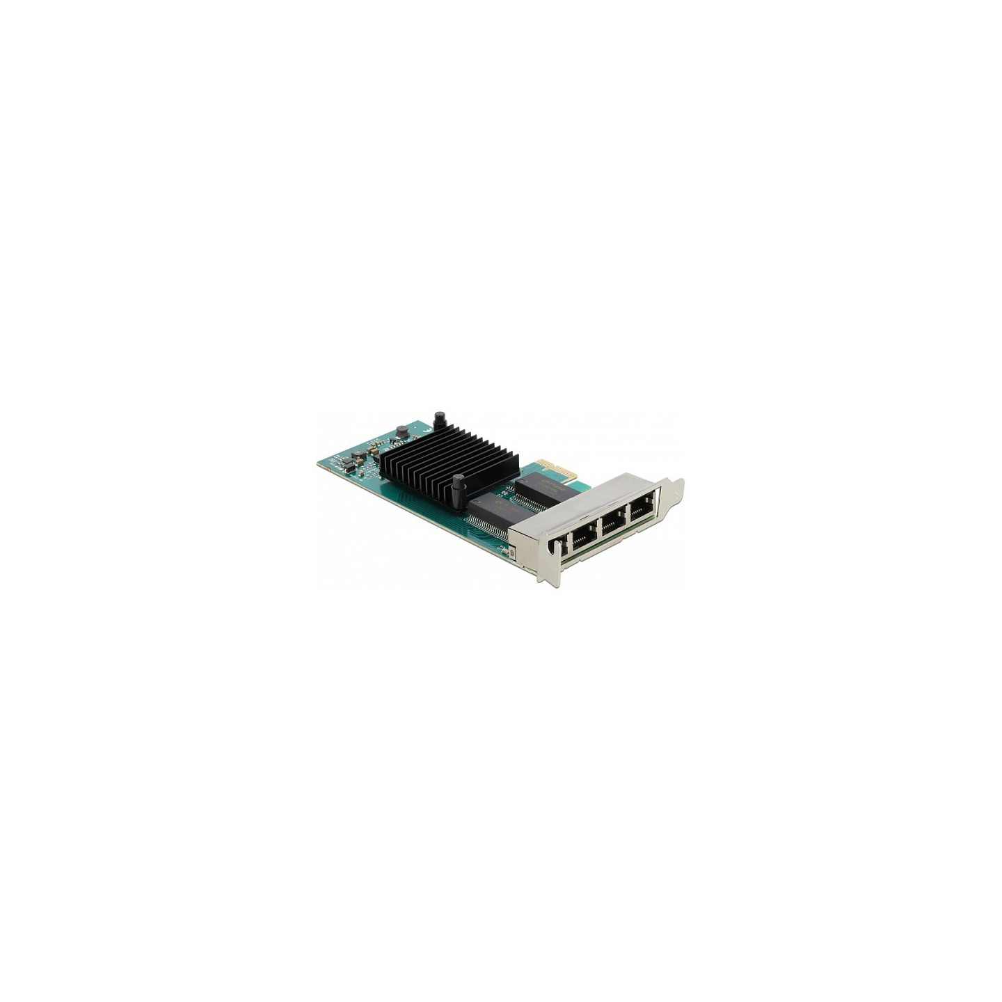 PCI Express x1 Netzwerkkarte Gigabit LAN 4 x RJ45 i350 — Buy in Cyprus with Fast Delivery