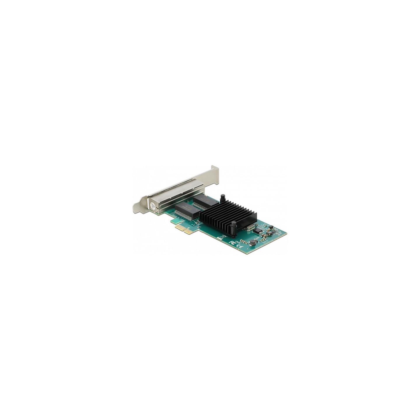 PCI Express x1 Netzwerkkarte Gigabit LAN 4 x RJ45 i350 — Buy in Cyprus with Fast Delivery