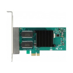 PCI Express x1 Netzwerkkarte Gigabit LAN 4 x RJ45 i350 — Buy in Cyprus with Fast Delivery