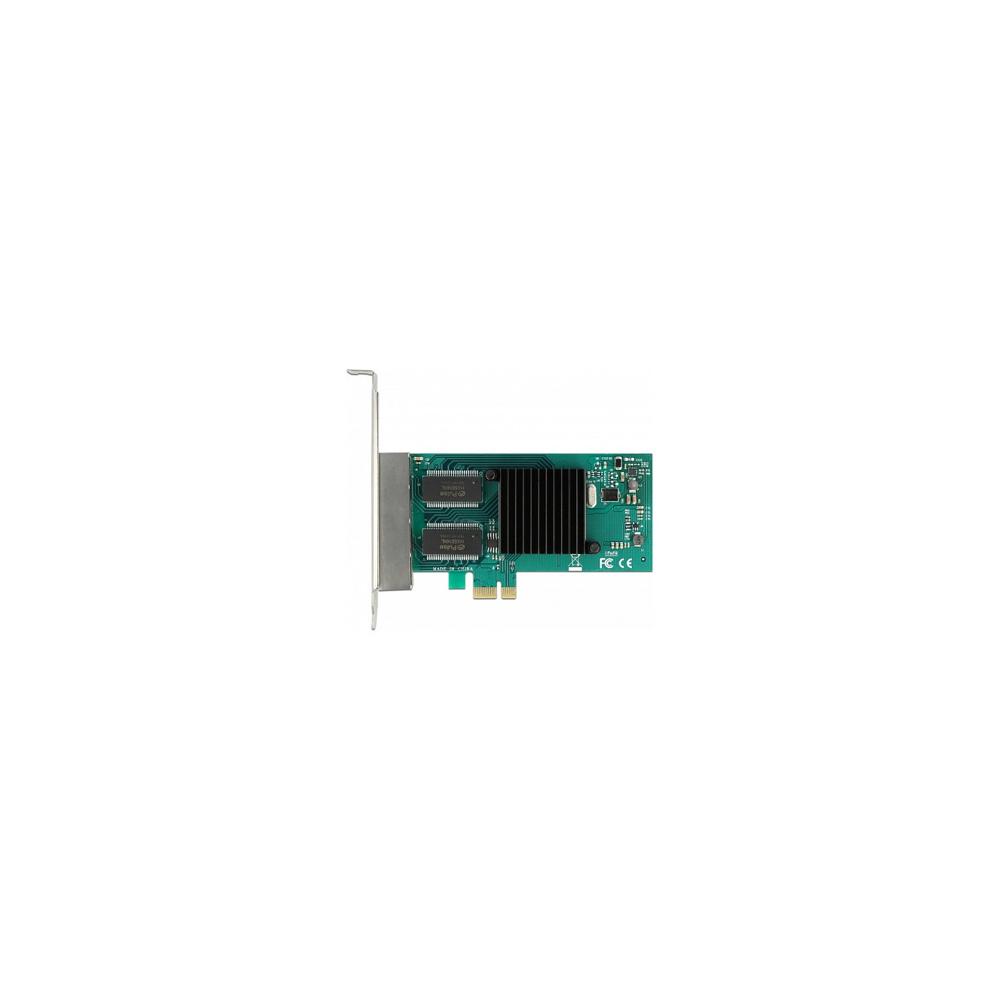 PCI Express x1 Netzwerkkarte Gigabit LAN 4 x RJ45 i350 — Buy in Cyprus with Fast Delivery