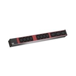 BACHMANN IT PDU ALU 1HE 8x C13 3x C19 Zuleitung mit C20 stecker — Buy in Cyprus with Fast Delivery