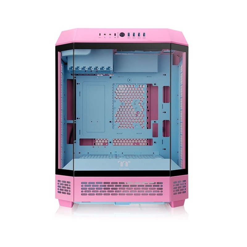 Buy Thermaltake The Tower 600 - Mid Tower PC Case - Bubble Pink, Tempered Glass,... in Cyprus, Nicosia, Limassol, Larnaka, Pafos