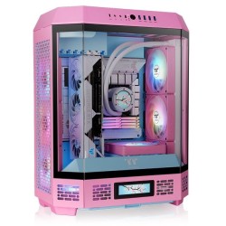 Buy Thermaltake The Tower 600 - Mid Tower PC Case - Bubble Pink, Tempered Glass,... in Cyprus, Nicosia, Limassol, Larnaka, Pafos
