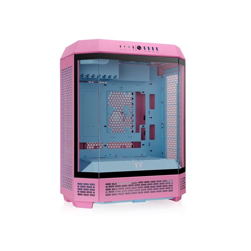 Buy Thermaltake The Tower 600 - Mid Tower PC Case - Bubble Pink, Tempered Glass,... in Cyprus, Nicosia, Limassol, Larnaka, Pafos