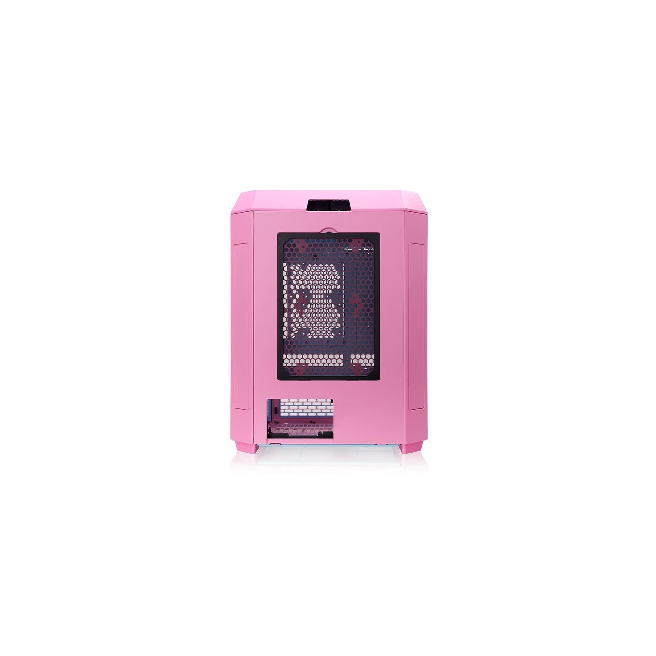 Thermaltake The Tower 600 - Mid Tower PC Case - Bubble Pink, Tempered Glass, ATX/mATX/Mini-ITX, USB-C
