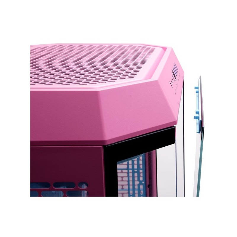 Buy Thermaltake The Tower 600 - Mid Tower PC Case - Bubble Pink, Tempered Glass,... in Cyprus, Nicosia, Limassol, Larnaka, Pafos