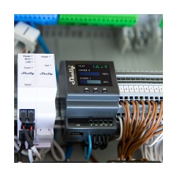 Shelly Relais 'Pro Dual Cover PM' 2x Rolladensteuerung WLAN LAN BT DIN-Rail — Buy in Cyprus with Fast Delivery