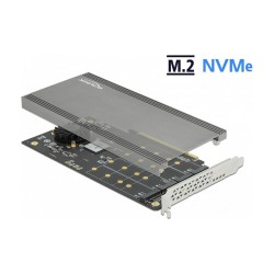 PCI Express x16 Karte zu 4 x intern NVMe M.2 Key M — Buy in Cyprus with Fast Delivery