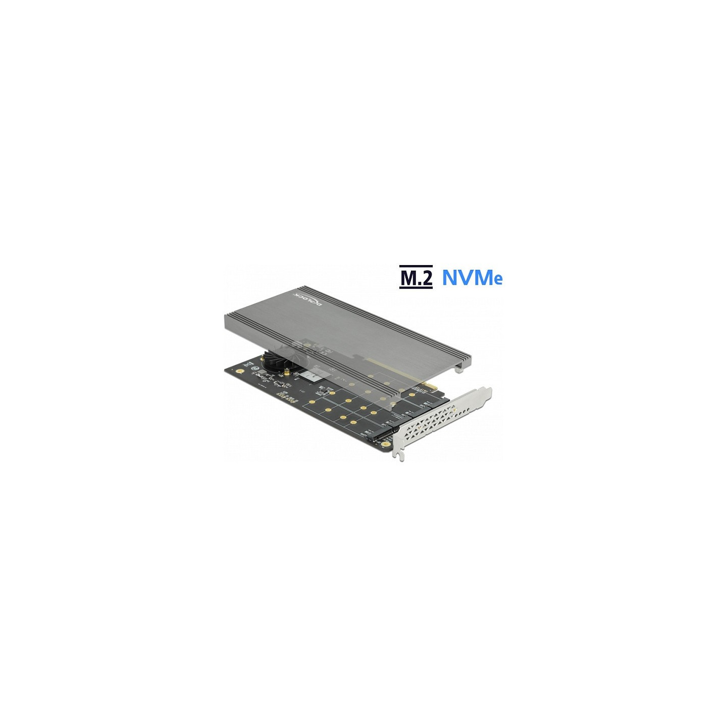 PCI Express x16 Karte zu 4 x intern NVMe M.2 Key M — Buy in Cyprus with Fast Delivery