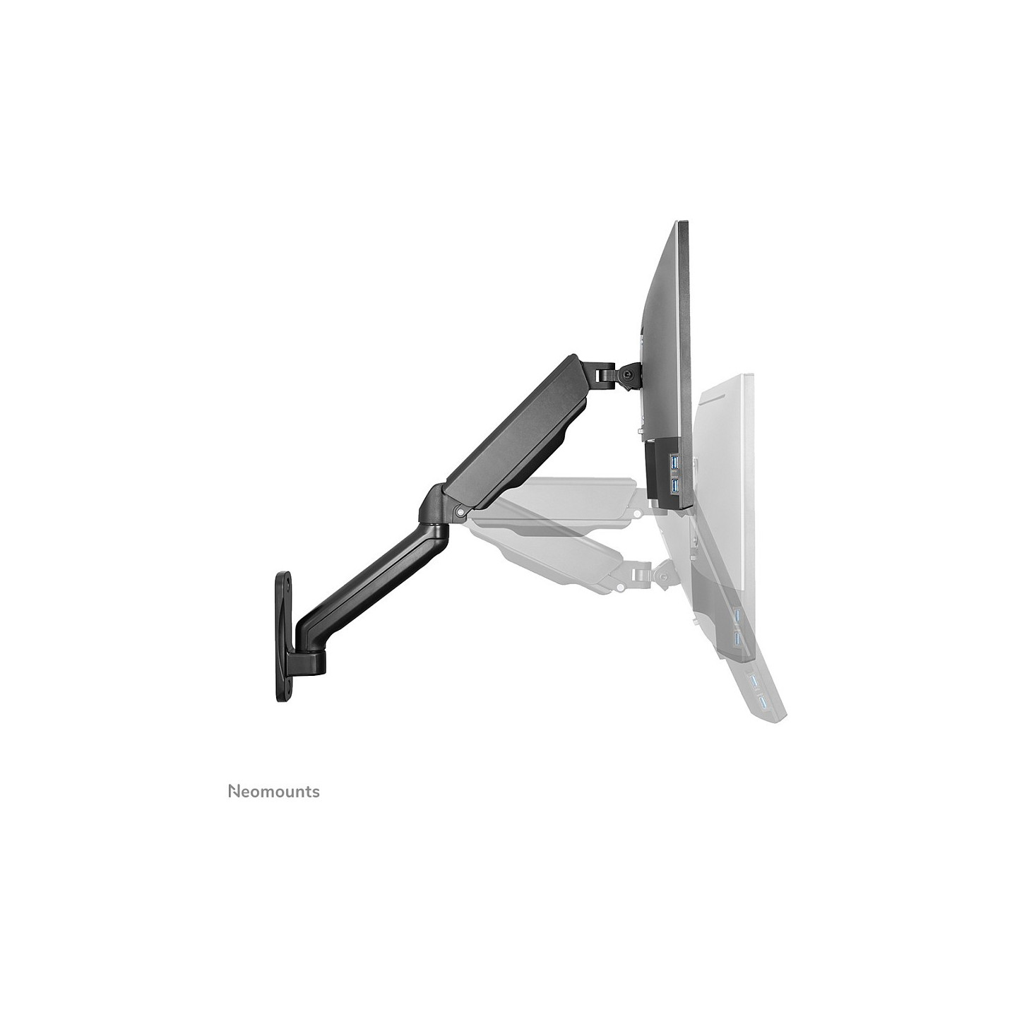 Neomounts WL70-450BL11 bewegliche Wandhalterung für 17-32' Bildschirme - Schwarz — Buy in Cyprus with Fast Delivery