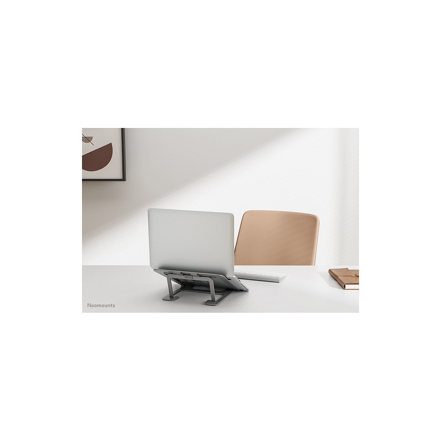 Laptop-Ständer - Grau. faltbar. 5KG NSLS085GREY Neomounts — Buy in Cyprus with Fast Delivery