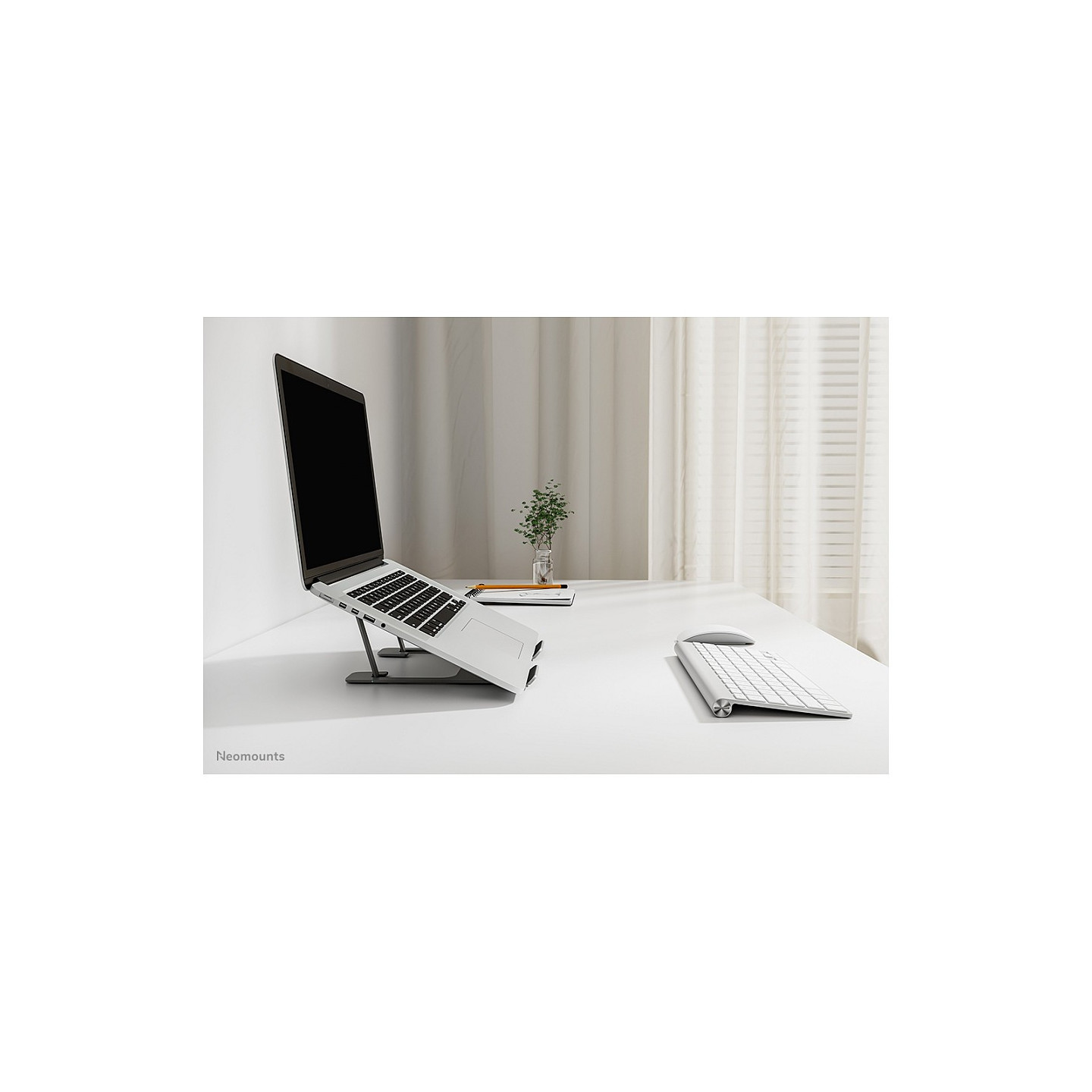 Laptop-Ständer - Grau. faltbar. 5KG NSLS085GREY Neomounts — Buy in Cyprus with Fast Delivery