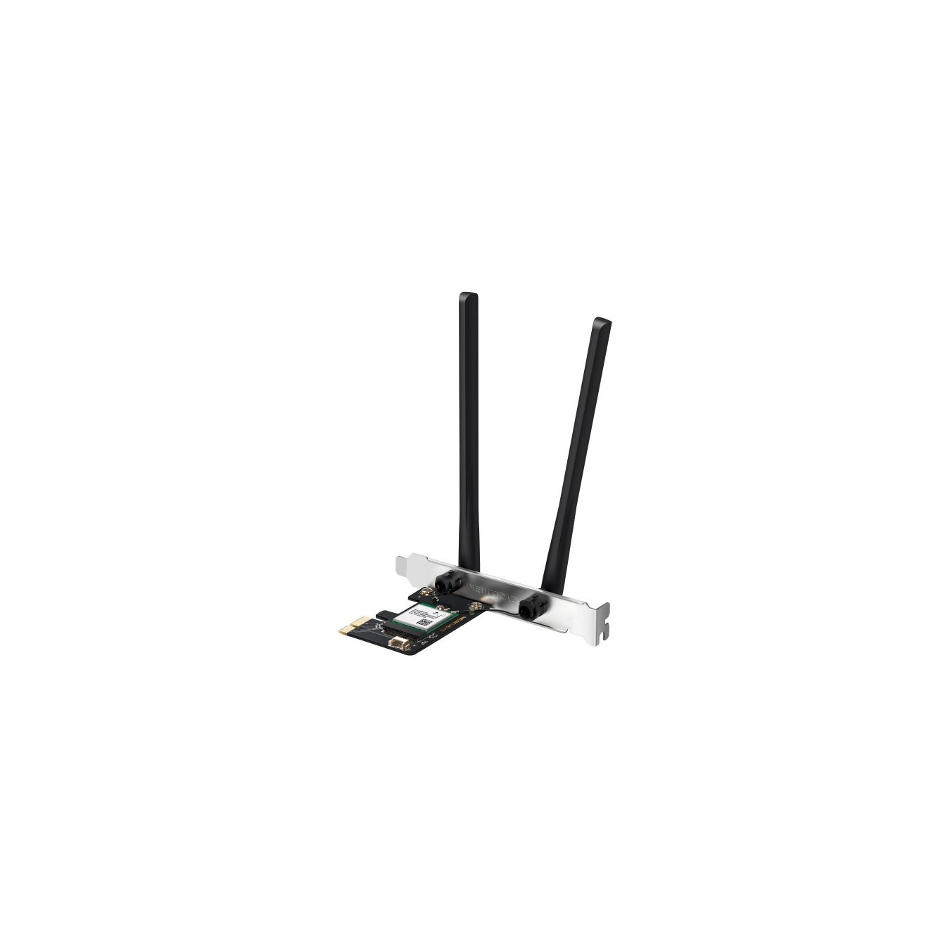 Mercusys MA70XE - AX1800 Wi-Fi 6E PCIe Adapter, Dual-Band 2.4/5 GHz, Bluetooth, 2x2 External Antennas