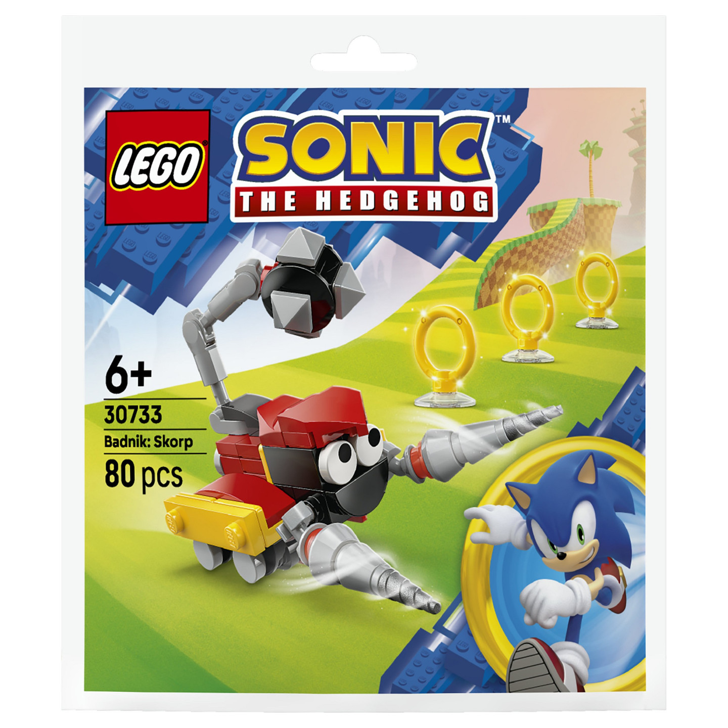 LEGO 30733 Sonic the Hedgehog Badnik: Skorp (Polybag) — Buy in Cyprus with Fast Delivery