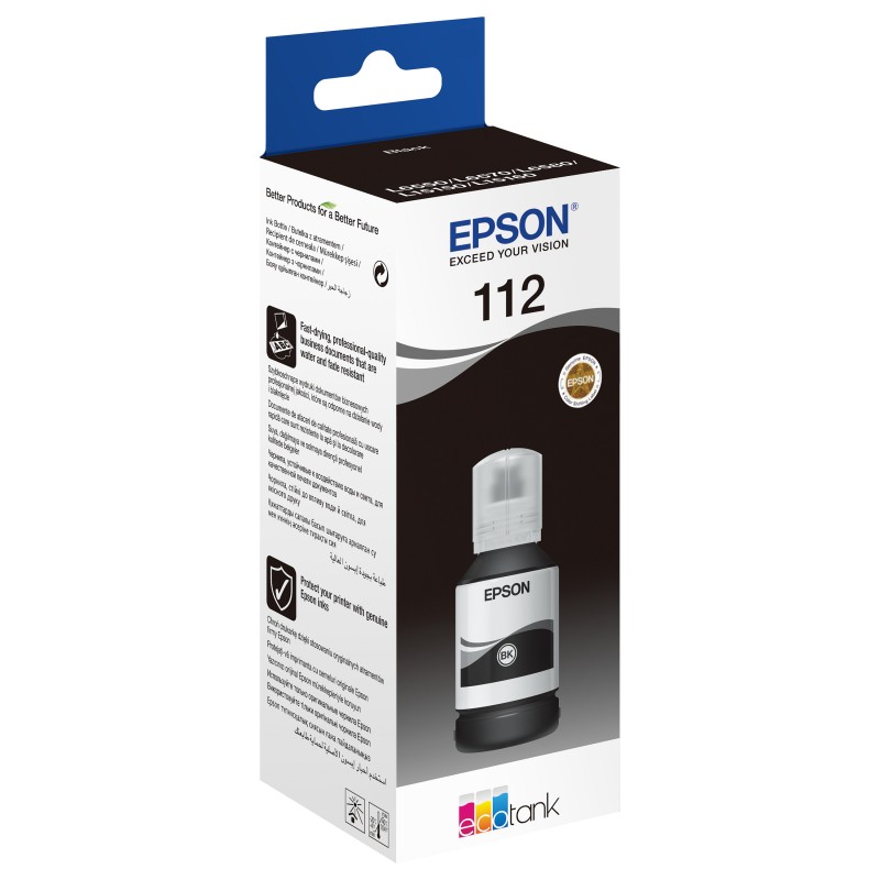 Epson Ink 112 Pigment Black (C13T06C14A) — Buy in Cyprus with Fast Delivery