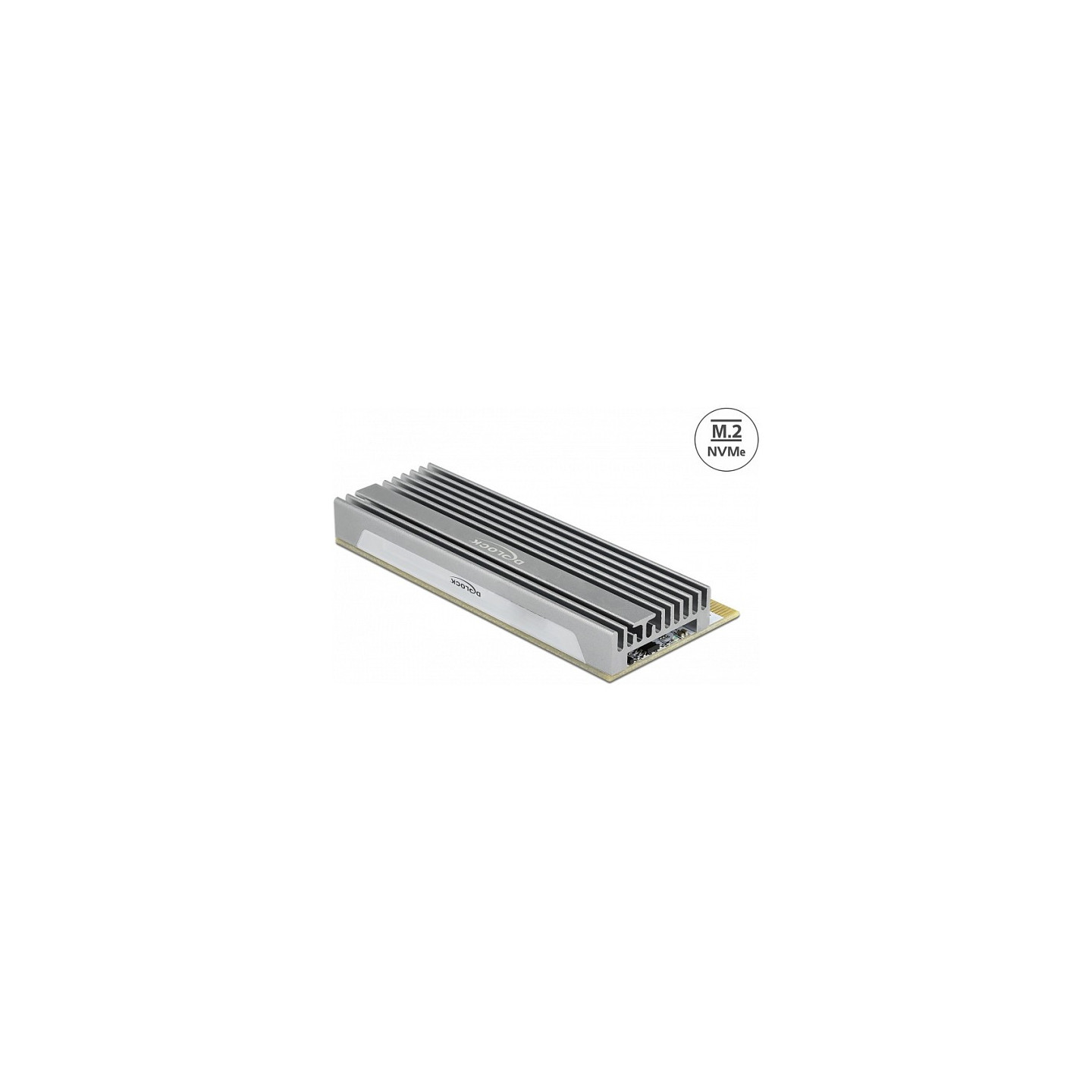 PCI Express x16 (x4 x8) Karte zu 1 x NVMe M.2 Key M mit LED Beleuchtung — Buy in Cyprus with Fast Delivery