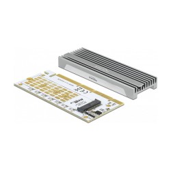 PCI Express x16 (x4 x8) Karte zu 1 x NVMe M.2 Key M mit LED Beleuchtung — Buy in Cyprus with Fast Delivery