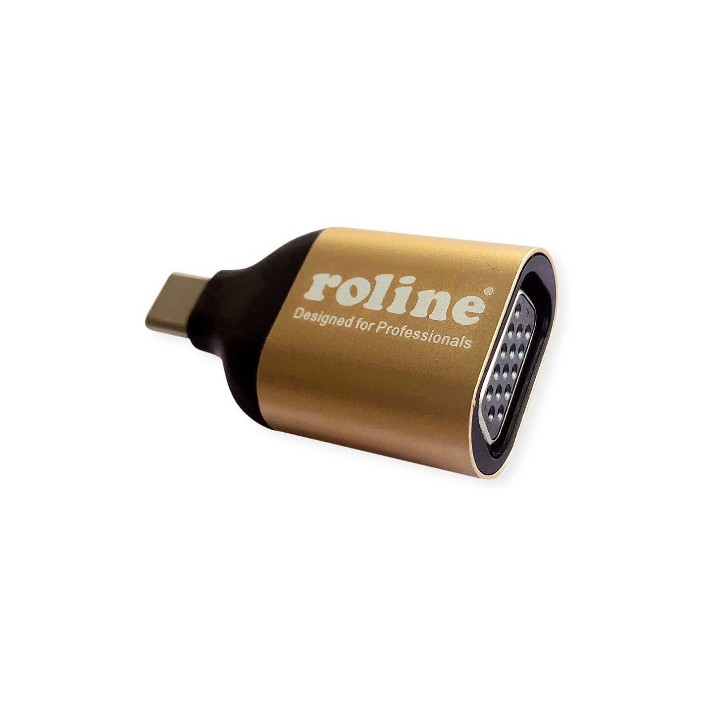 ROLINE GOLD Display Adapter USB Typ C - VGA — Buy in Cyprus with Fast Delivery