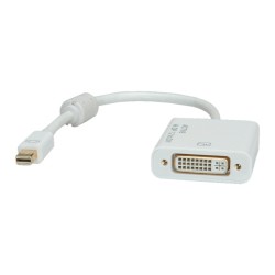 ROLINE ADP.KABEL MINIDP-DVI ST BU V1.2 — Buy in Cyprus with Fast Delivery