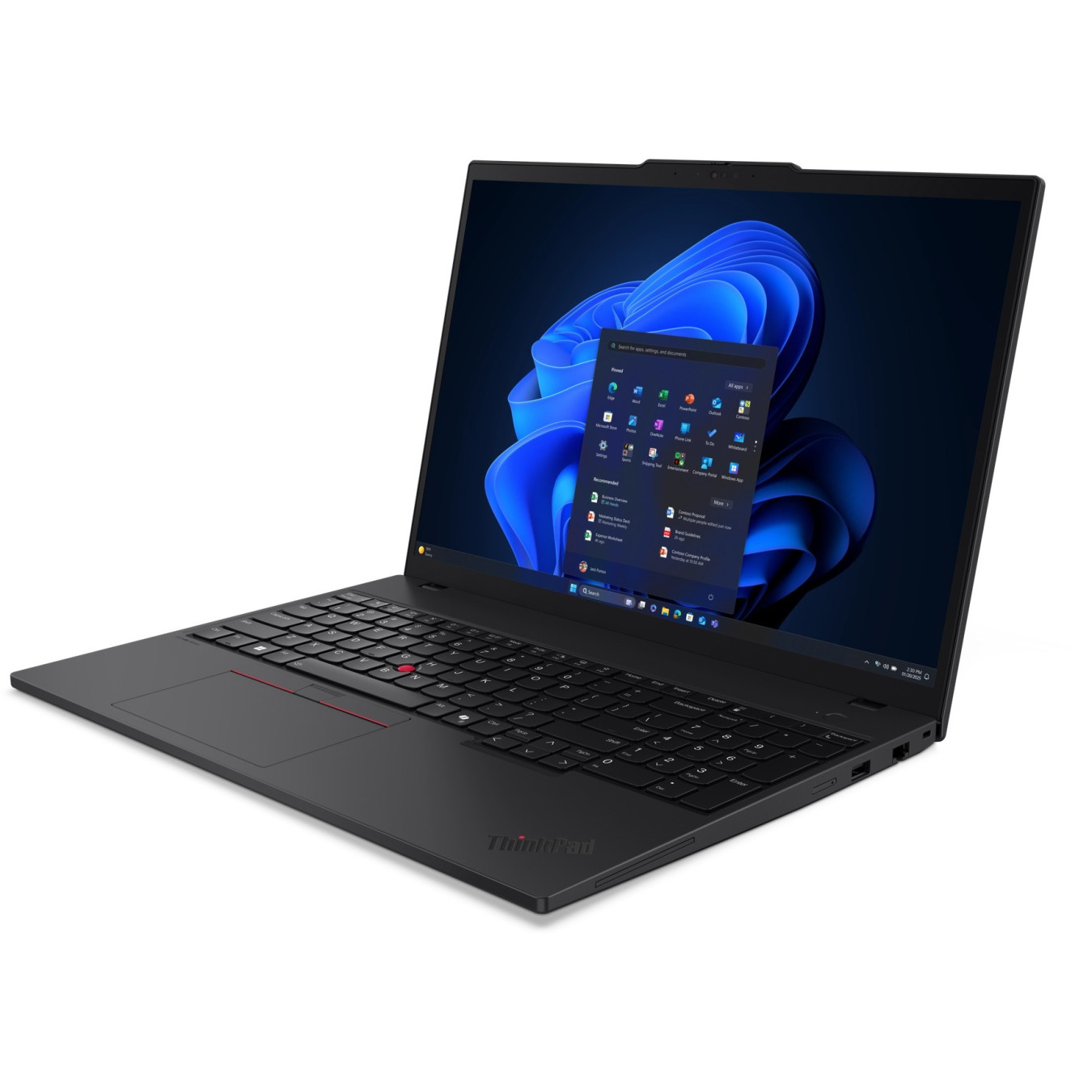 Lenovo ThinkPad T16 Gen 4 - CU5-225U - Black, Intel Core Ultra 5 225U 4.8GHz, 16GB RAM, 512GB SSD, 16-inch WUXGA