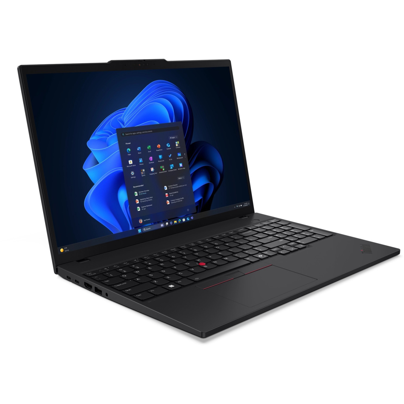 Lenovo ThinkPad T16 Gen 4 - CU5-225U - Black, Intel Core Ultra 5 225U 4.8GHz, 16GB RAM, 512GB SSD, 16-inch WUXGA