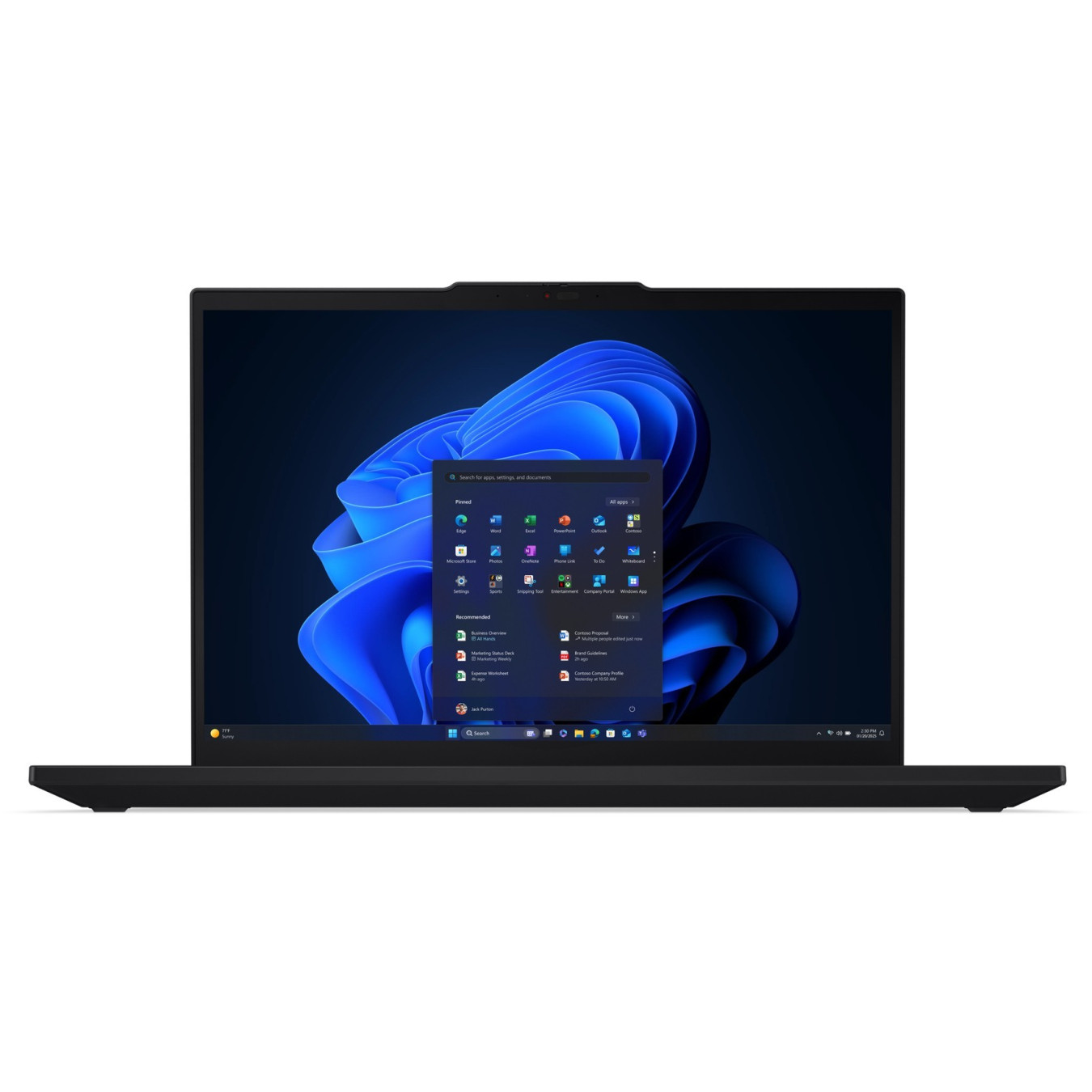 Lenovo ThinkPad T16 Gen 4 - CU5-225U - Black, Intel Core Ultra 5 225U 4.8GHz, 16GB RAM, 512GB SSD, 16-inch WUXGA