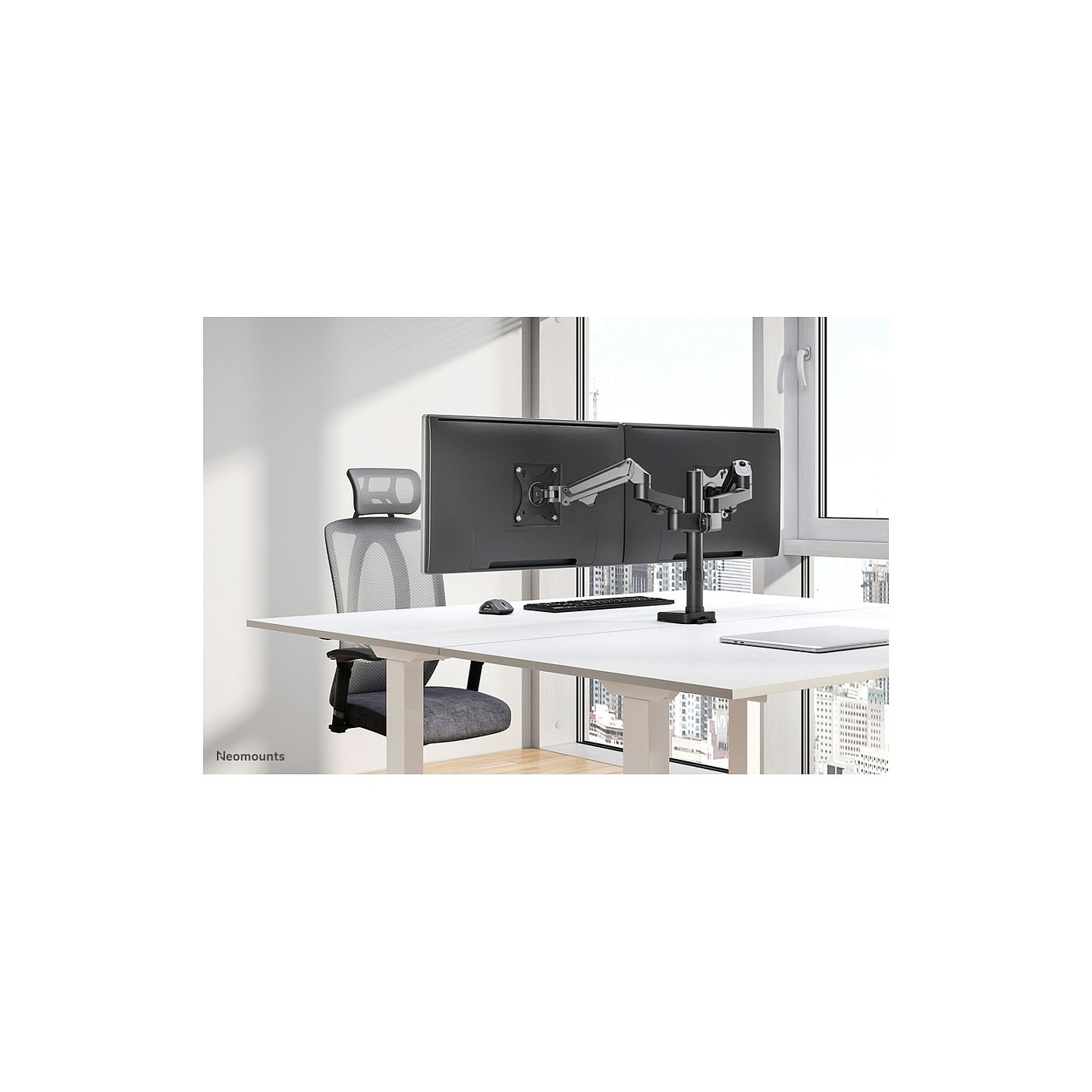 Neomounts DS70-750BL2 Tischhalterung für 17-27' Bildschirme - Schwarz — Buy in Cyprus with Fast Delivery