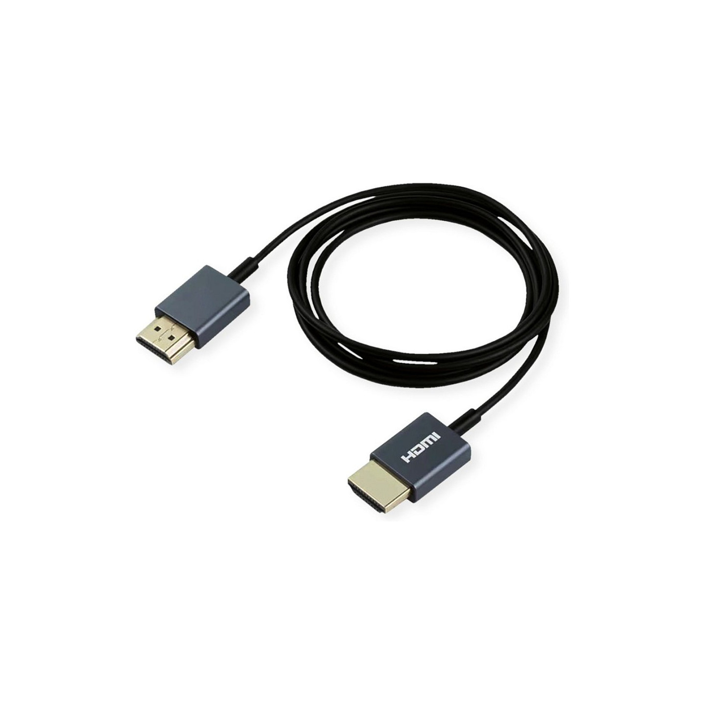 ROLINE 4K HDMI Ultra HD Kabel mit Ethernet. ST ST. ultra-slim. koaxial. schwarz. 2 m — Buy in Cyprus with Fast Delivery