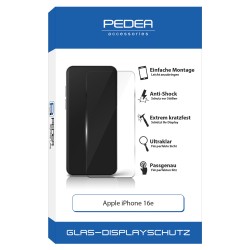 PEDEA Display-Schutzglas fr Apple iPhone 16e — Buy in Cyprus with Fast Delivery