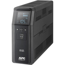 APC Back-UPS Pro BR1200SI - 1200VA/720W Line-Interactive UPS, 8×IEC C13, AVR, Sine Wave, USB A+C, LCD (Black)