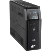 APC Back-UPS Pro BR1200SI - 1200VA/720W Line-Interactive UPS, 8×IEC C13, AVR, Sine Wave, USB A+C, LCD (Black)