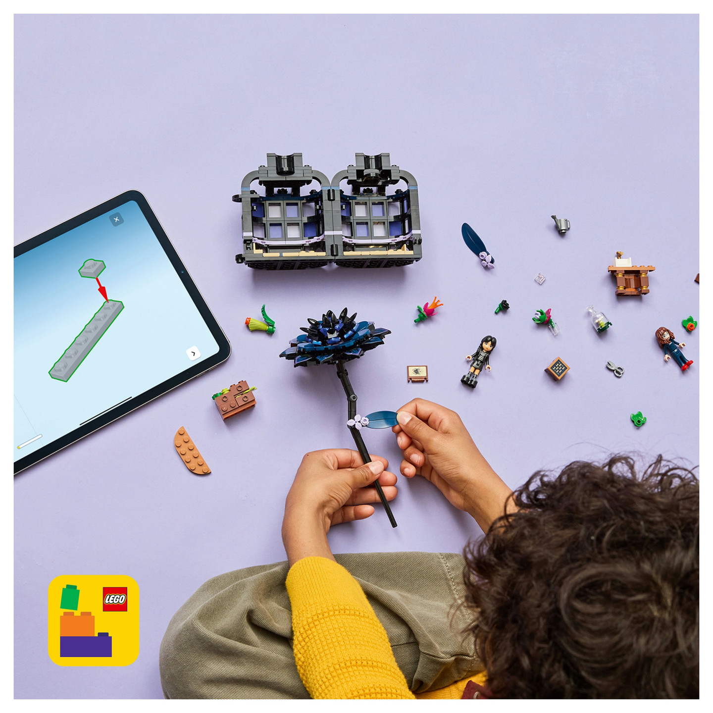 LEGO 76784 Wednesday Schwarze Dahlie — Buy in Cyprus with Fast Delivery