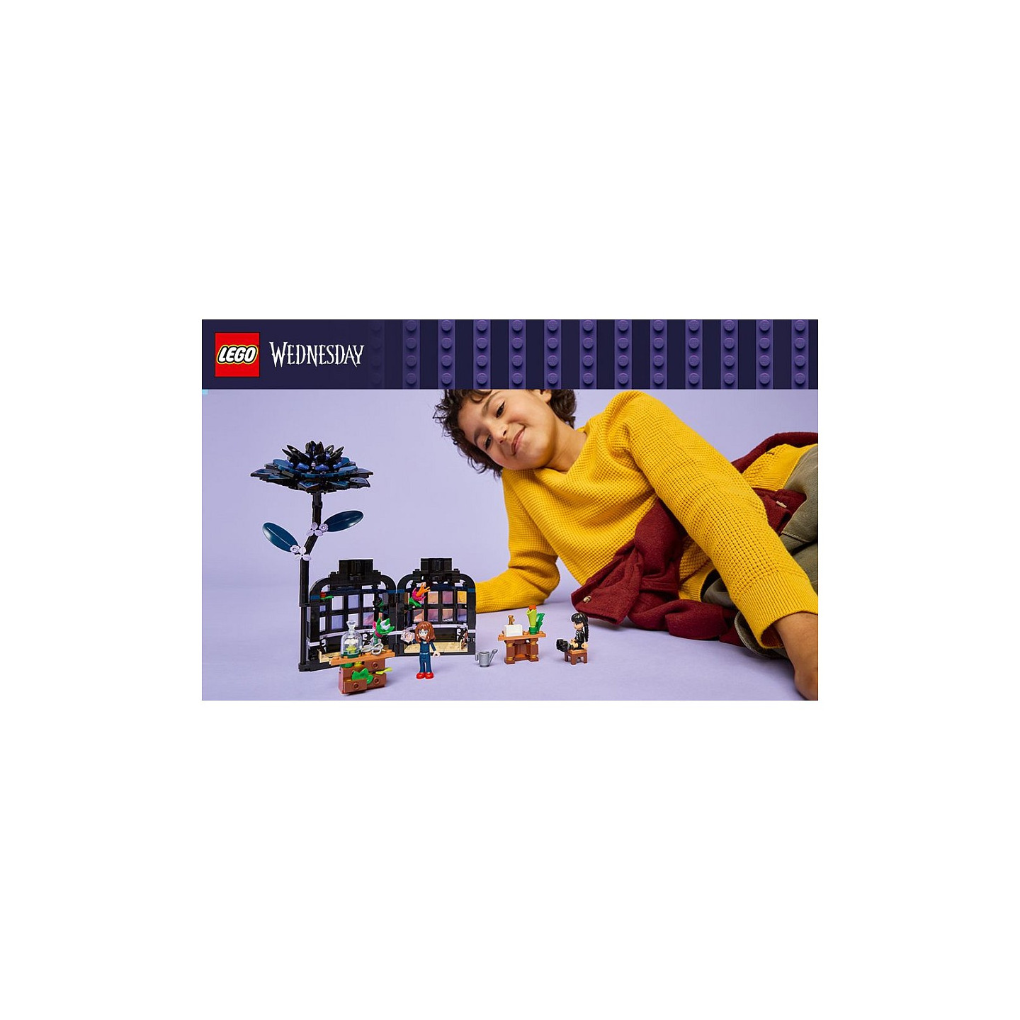 LEGO 76784 Wednesday Schwarze Dahlie — Buy in Cyprus with Fast Delivery