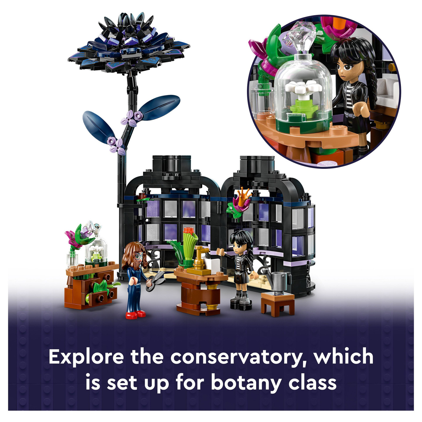 LEGO 76784 Wednesday Schwarze Dahlie — Buy in Cyprus with Fast Delivery