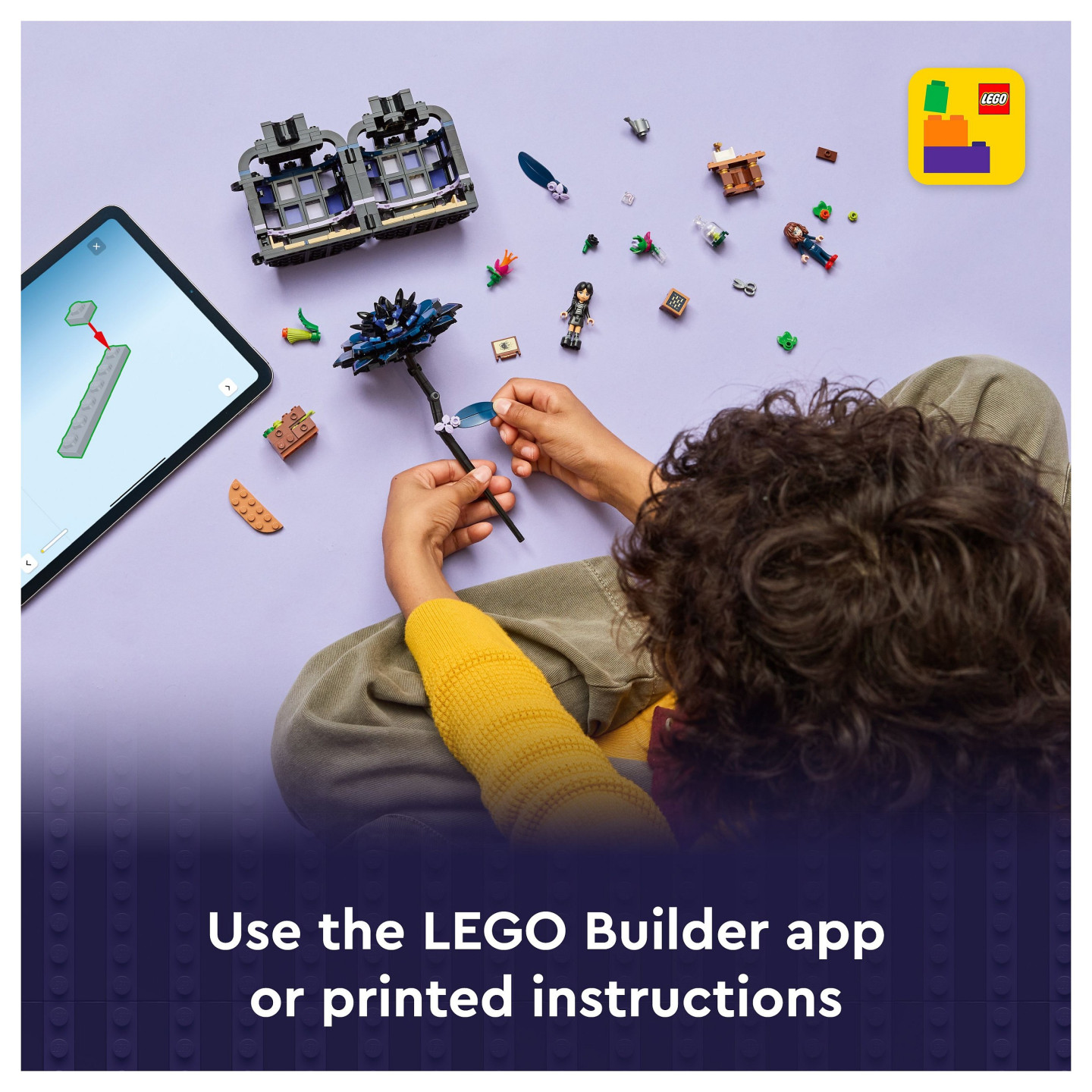 LEGO 76784 Wednesday Schwarze Dahlie — Buy in Cyprus with Fast Delivery