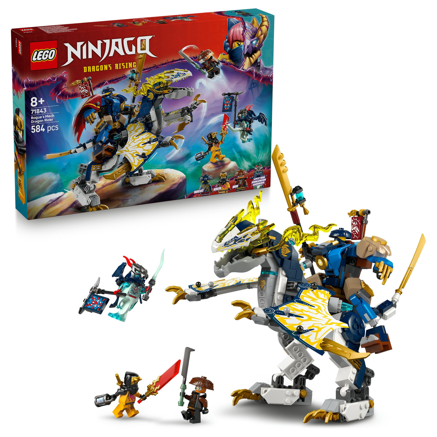 LEGO 71843 Ninjago Rogues Mech-Drachenreiter — Buy in Cyprus with Fast Delivery