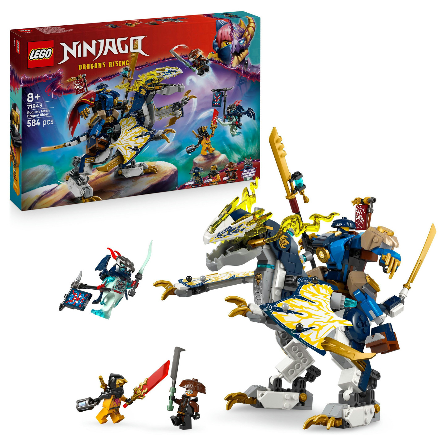 LEGO 71843 Ninjago Rogues Mech-Drachenreiter — Buy in Cyprus with Fast Delivery