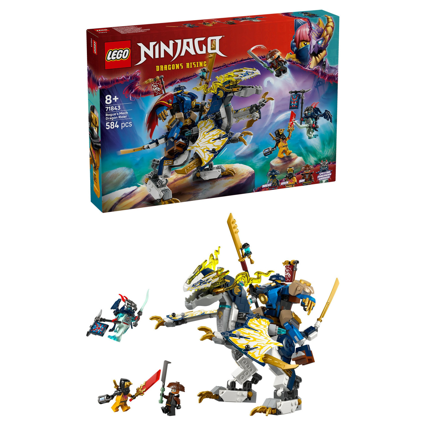 LEGO 71843 Ninjago Rogues Mech-Drachenreiter — Buy in Cyprus with Fast Delivery