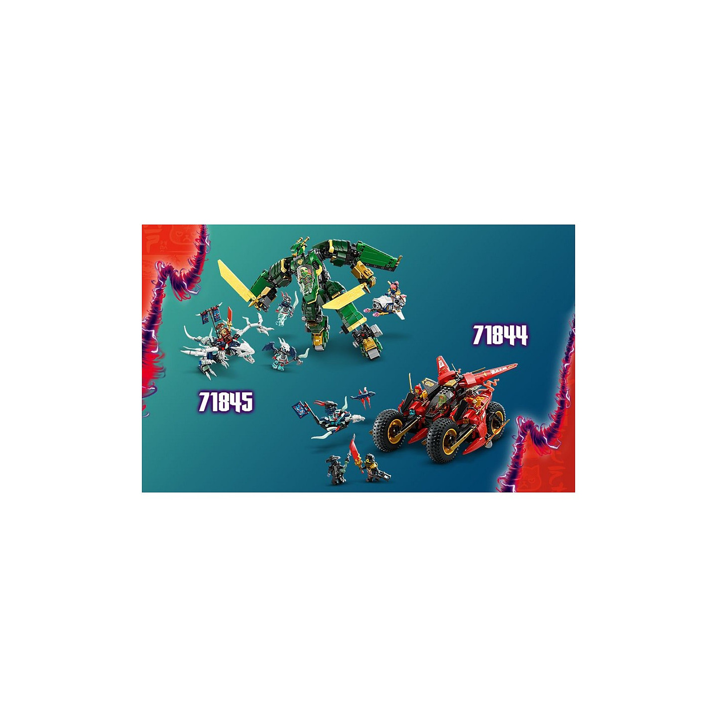LEGO 71843 Ninjago Rogues Mech-Drachenreiter — Buy in Cyprus with Fast Delivery