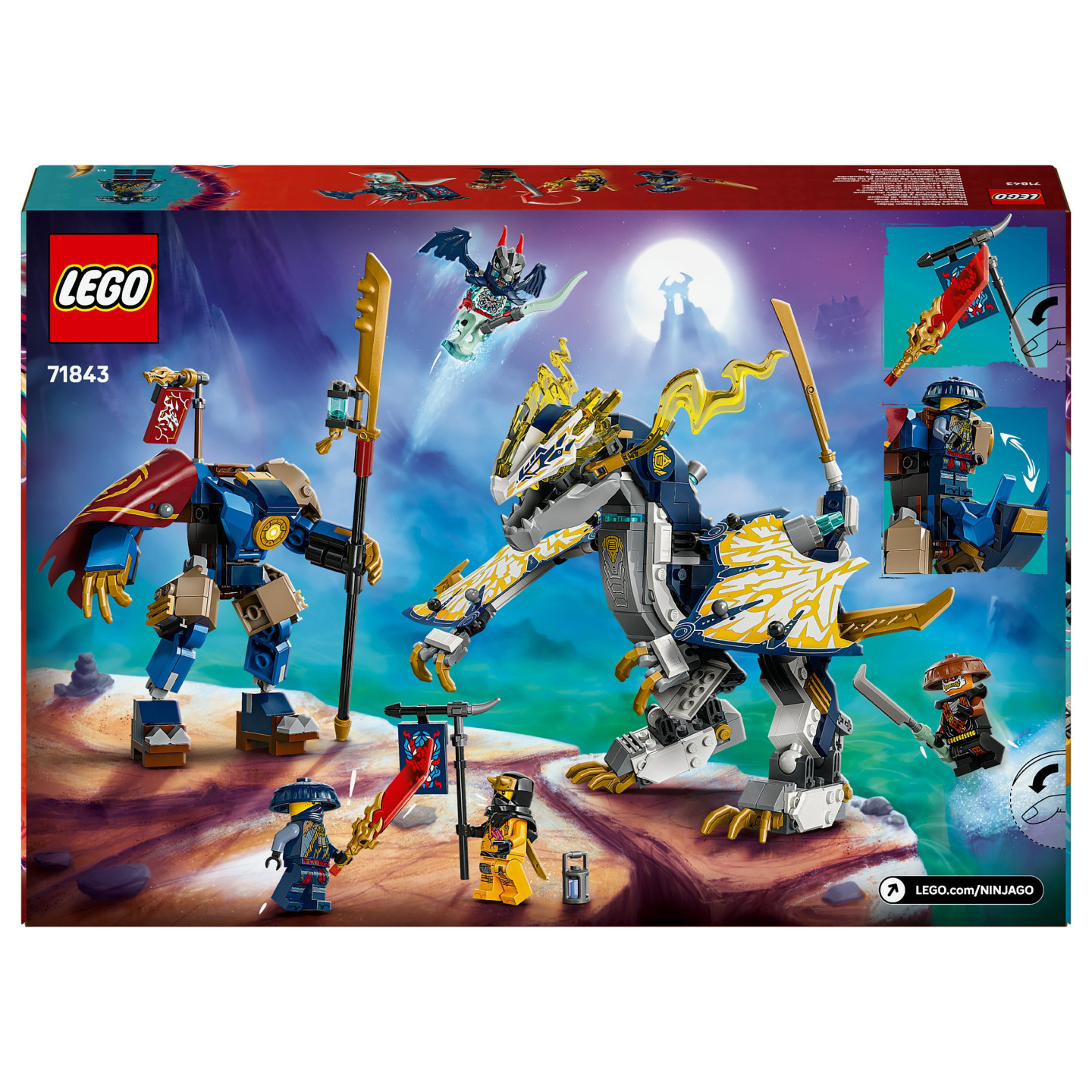 LEGO 71843 Ninjago Rogues Mech-Drachenreiter — Buy in Cyprus with Fast Delivery