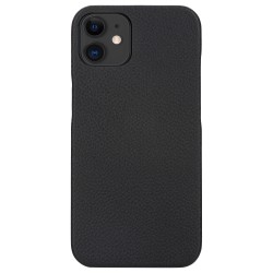 dbramante1928 New York - Flip-Hlle fr Mobiltelefon - 2-in-1 - Vollnarbenleder - Night Black - fr Apple iPhone 11. XR